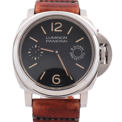 Panerai Luminor 44mm Black Dial Watch Ref# PAM00590