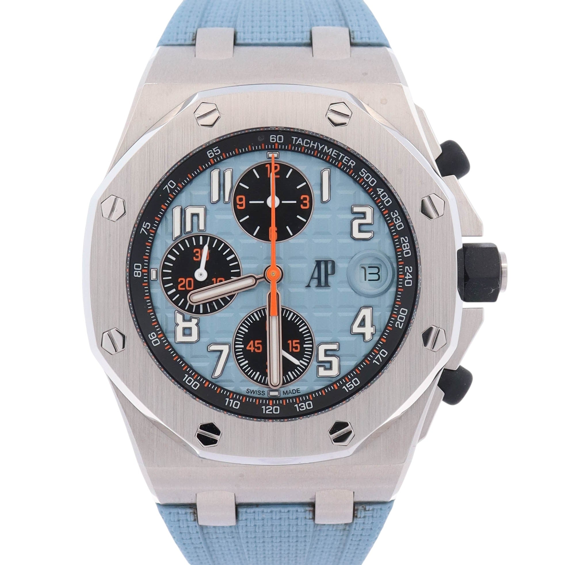 Audemars Piguet Royal Oak Offshore 42mm Blue Dial Watch Ref# 26238ST.OO.A340CA.01