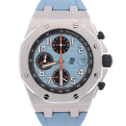 Audemars Piguet Royal Oak Offshore 42mm Blue Dial Watch Ref# 26238ST.OO.A340CA.01