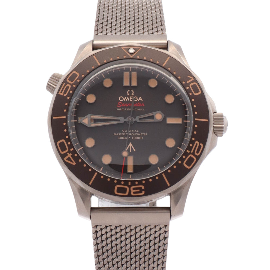 Omega Seamaster Diver 007 Edition 42mm Brown Dial Watch Ref# 210.90.42.20.01.001