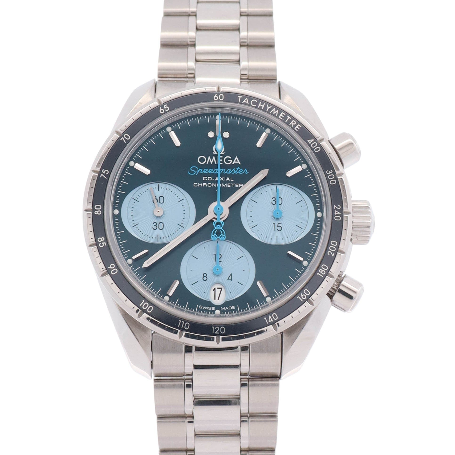 Omega Speedmaster Orbis Edition 38mm Blue Dial Watch Ref# 324.30.38.50.03.002