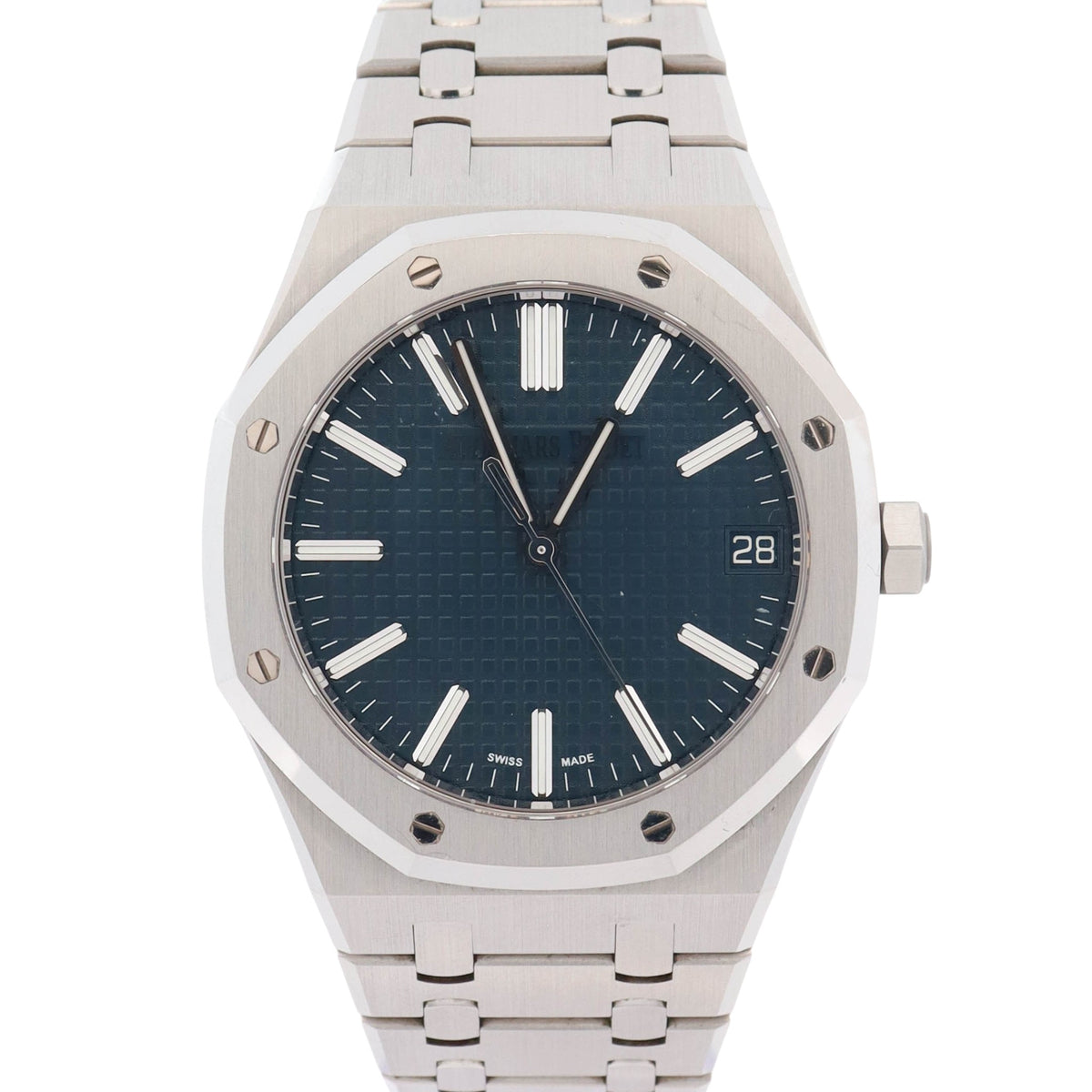 Audemars Piguet Royal Oak 41mm Blue Dial Watch Ref# 15510ST.OO.1320ST.06