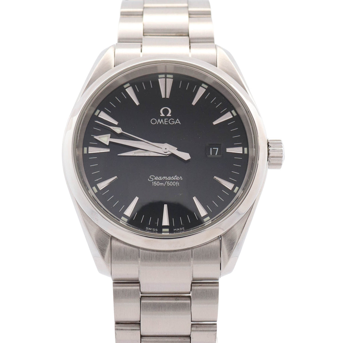Omega Seamaster Aqua Terra 39mm Black Dial Watch Ref# 2517.50.00