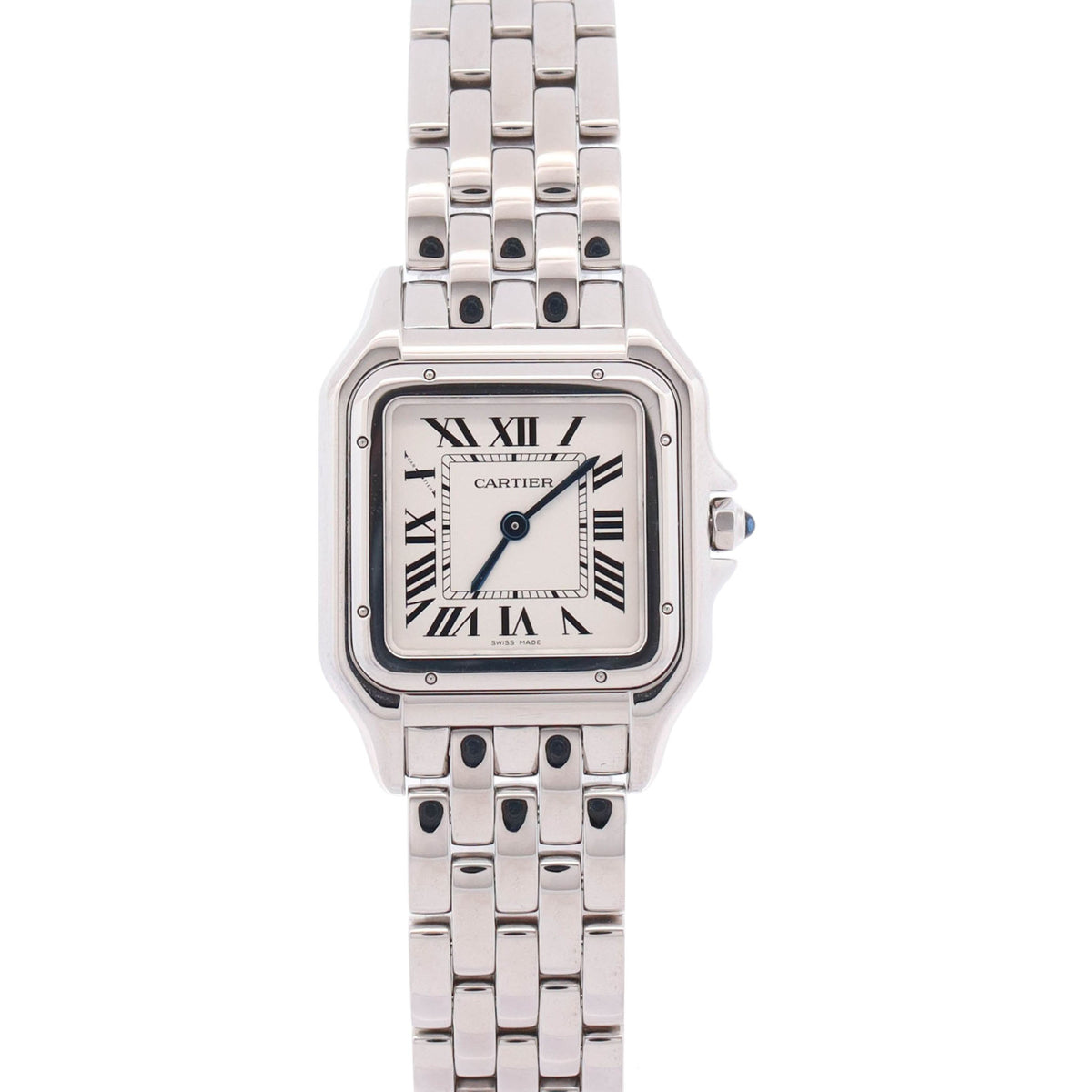 Cartier Panthere 27mm x 37mm White Dial Watch Ref# WSPN0007