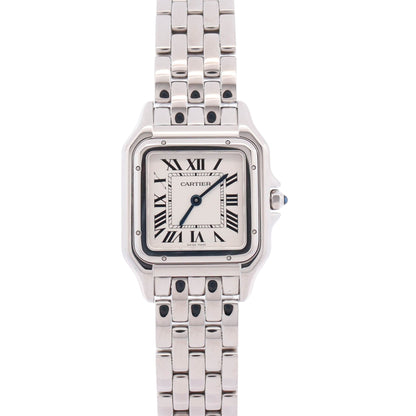 Cartier Panthere 27mm x 37mm White Dial Watch Ref# WSPN0007