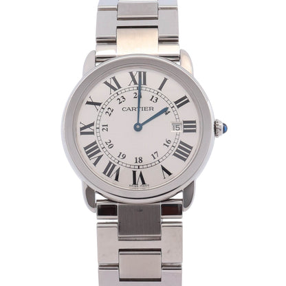 Cartier Ronde 36mm Silver Dial Watch Ref# W6701005