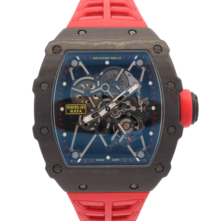 Richard Mille RM35-01 "Rafael Nadal" 49.94mm x 42mm Skeletonized Dial Watch Ref# RM35-01