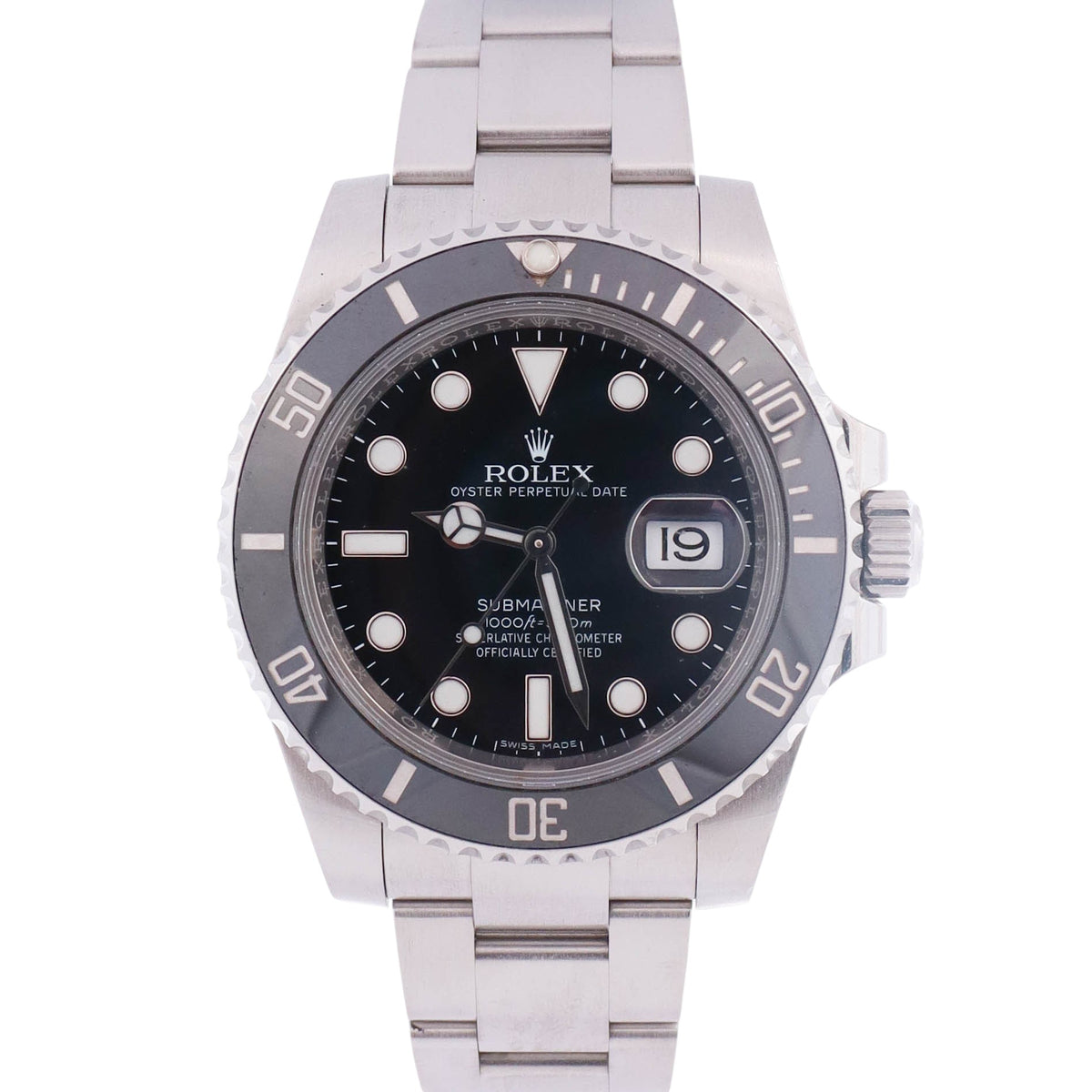 Rolex Submariner 40mm Black Dial Watch Ref# 116610LN