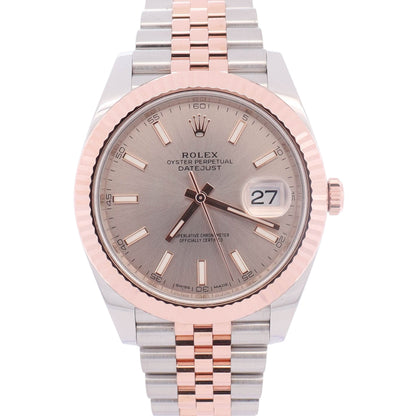 Rolex Datejust 41mm Sundust Dial Watch Ref# 126331