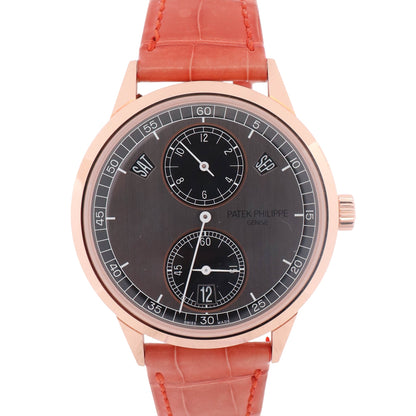 Patek Philippe Annual Calendar Regulator 40.5mm Grey Dial Watch Ref# 5235/50R-001
