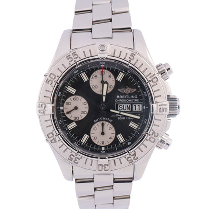 Breitling Superocean 42mm Black Dial Watch Ref# A13340