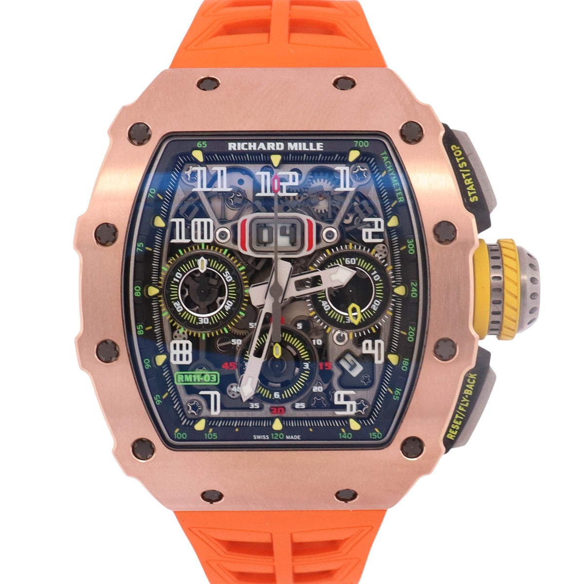 Richard Mille RM11-03 45.5x49.94mm Skeleton Dial Watch Ref: RM11-03