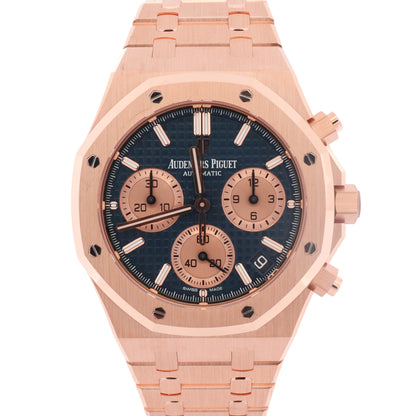 Audemars Piguet Royal Oak 41mm Blue Dial Watch Ref# 26331OR.OO.1220OR.01