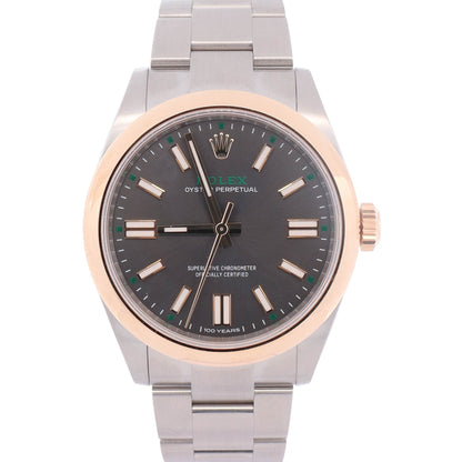 Rolex Oyster Perpetual 41mm Silver Dial Watch Ref# 134300