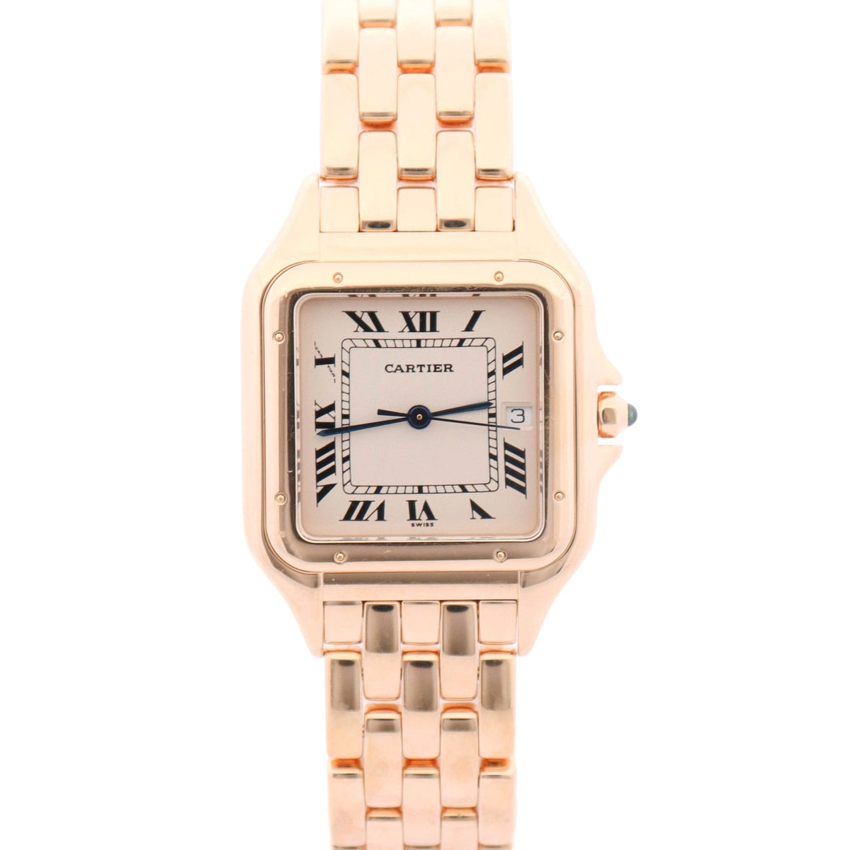 Cartier Panthere 29mm Ivory Dial Watch Ref# W25014B9