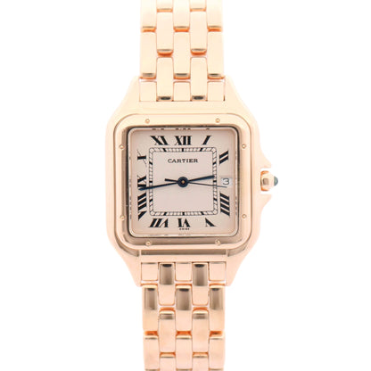Cartier Panthere 29mm Ivory Dial Watch Ref# W25014B9