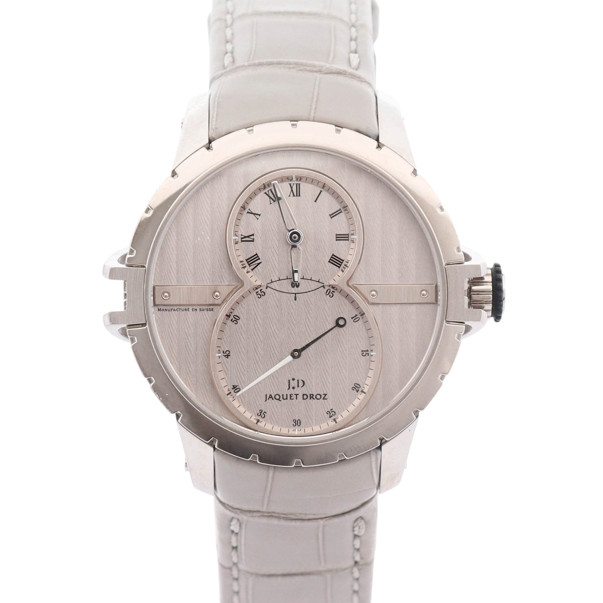 Jaquet-Droz Grande Seconde 41mm Silver Dial Watch Ref# J029020242