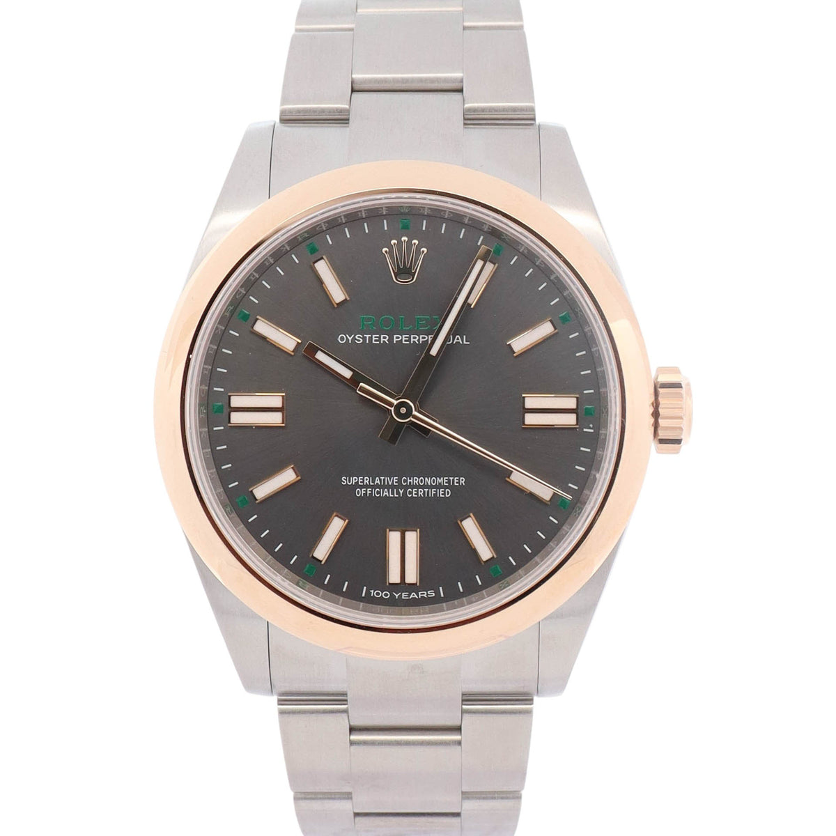 Rolex Oyster Perpetual 41mm Silver Dial Watch Ref# 134303