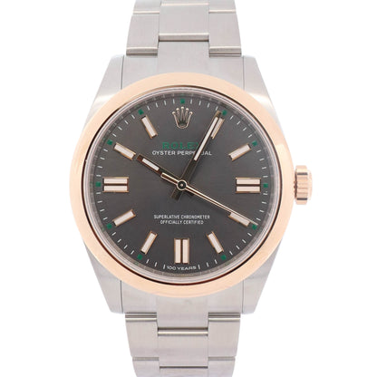 Rolex Oyster Perpetual 41mm Silver Dial Watch Ref# 134303