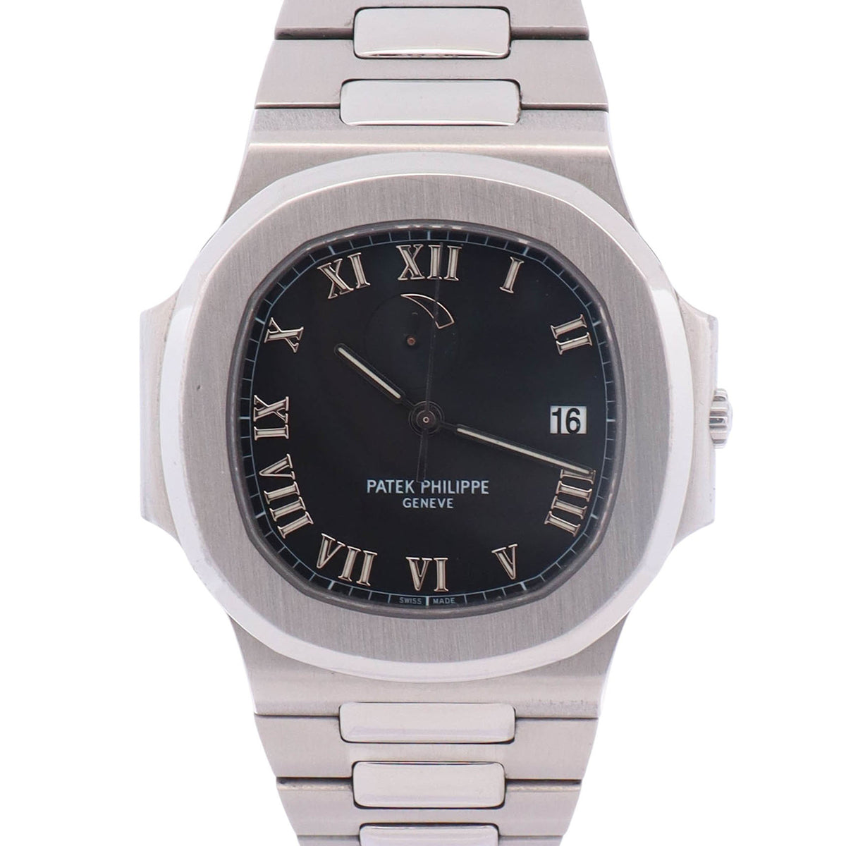 Patek Philippe Nautilus 40mm Black Dial Watch Ref# 3710/1A