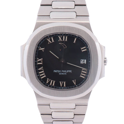 Patek Philippe Nautilus 40mm Black Dial Watch Ref# 3710/1A