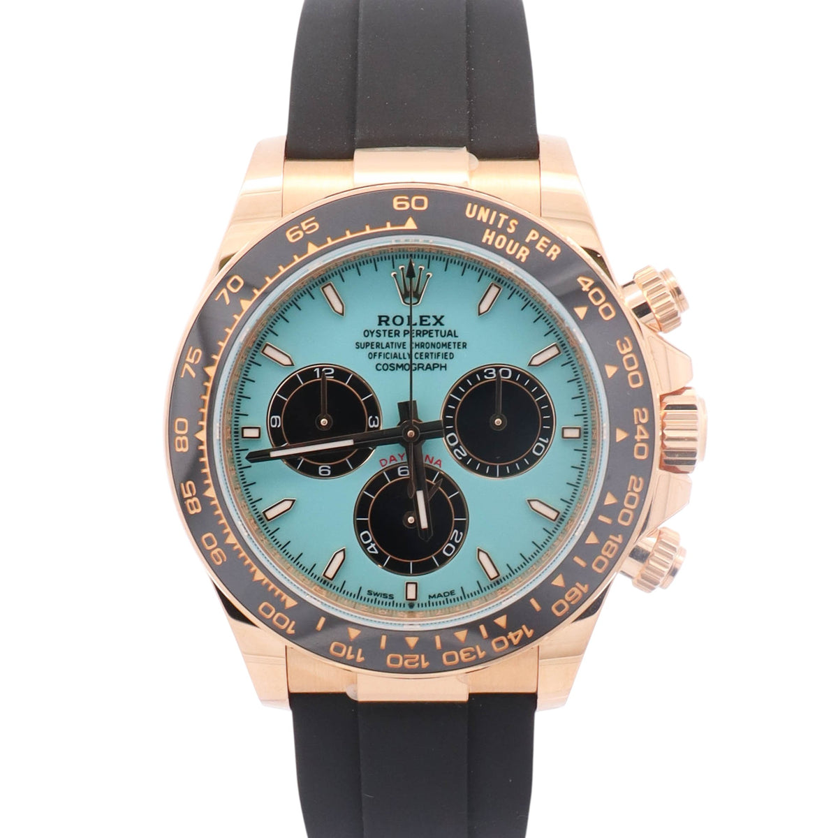 Rolex Daytona 40mm Turquoise Dial Watch Ref# 126518LN