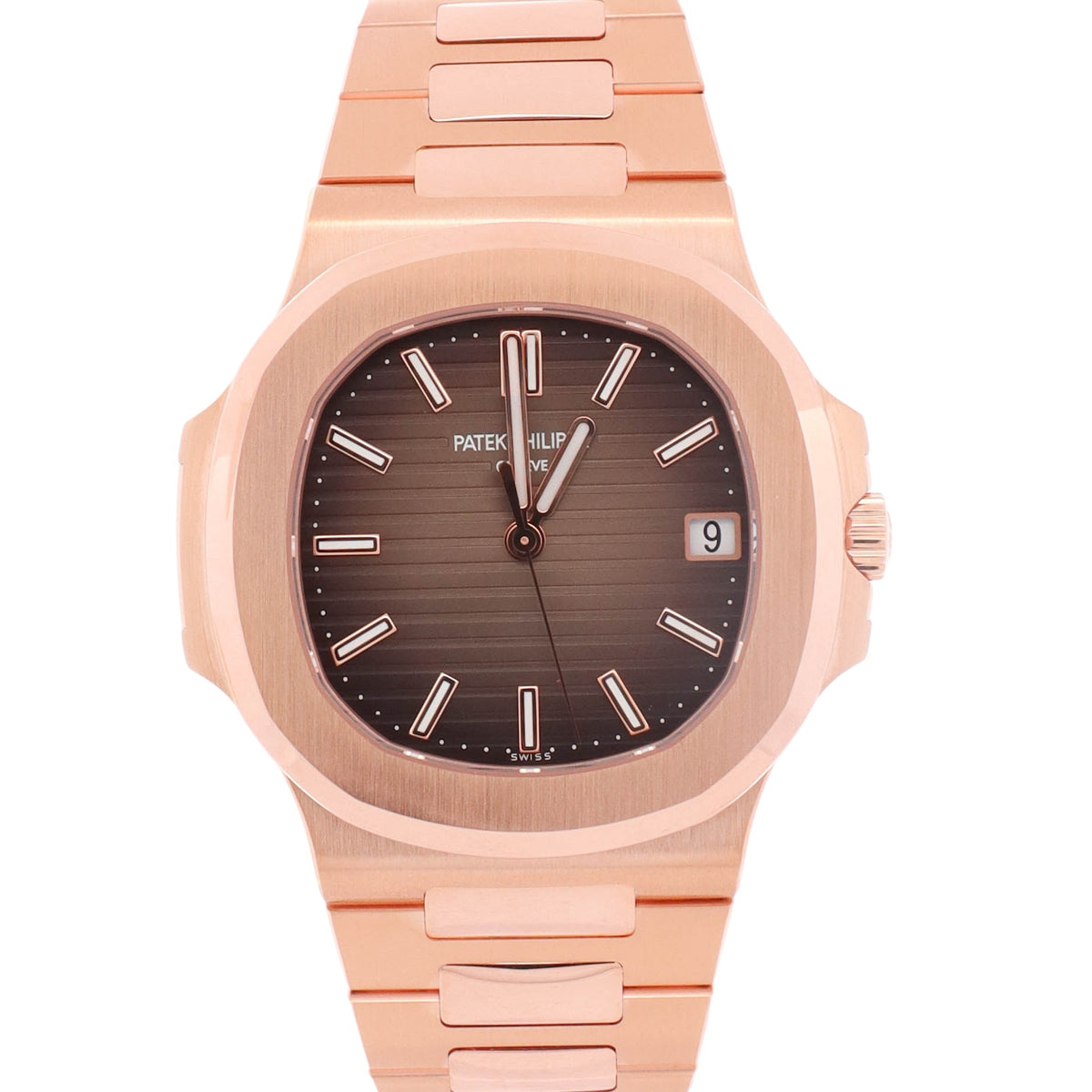Patek Philippe Nautilus 40mm Brown Dial Watch Ref# 5711/1R-001