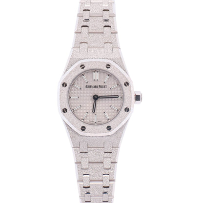 Audemars Piguet Royal Oak 23mm Silver Dial Watch Ref# 67630BC.GG.1312BC.01-C