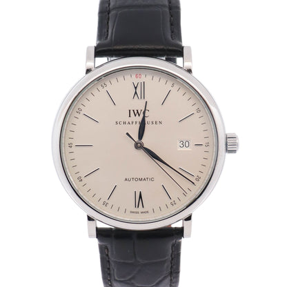 IWC Portofino 40mm Silver Dial Watch Ref# IW356501