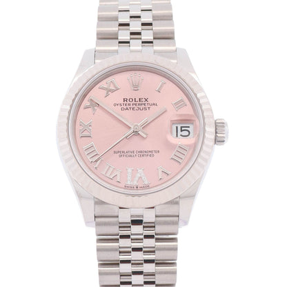 Rolex Datejust 31mm Pink Dial Watch Ref# 278274