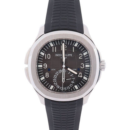 Patek Philippe Aquanaut 40mm Black Dial Watch Ref# 5164A-001