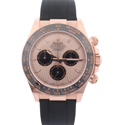 Rolex Daytona 40mm Pink Dial Watch Ref# 126515LN