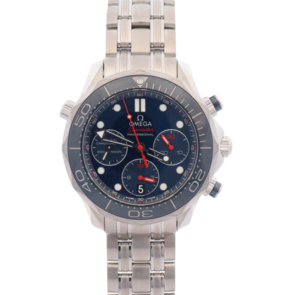 Omega Seamaster Diver 300m 42mm Blue Dial Watch Ref# 212.30.42.50.03.001