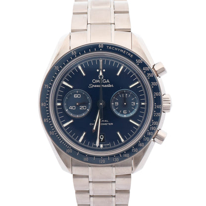 Omega Speedmaster Two Counters 44.25mm Blue Chronograph Dial Watch Ref# 311.90.44.51.03.001