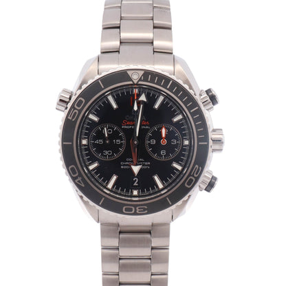 Omega Seamaster Planet Ocean 600M 45.5mm Black Chronograph Dial Watch Ref# 232.30.46.51.01.003