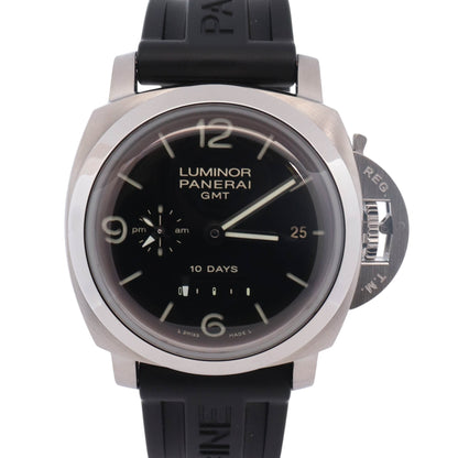 Panerai Luminor Marina 1950 10 Days GMT 44mm White Dial Watch Ref# PAM00270