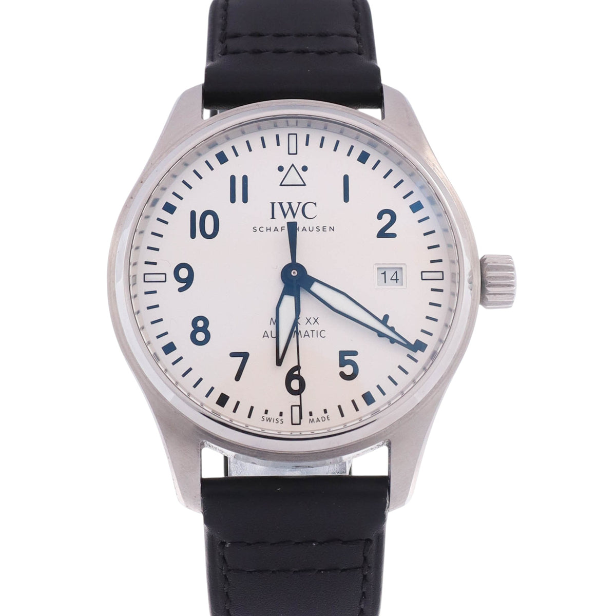IWC Pilots Watch Mark XX 40mm Silver Dial Watch Ref# IW328207