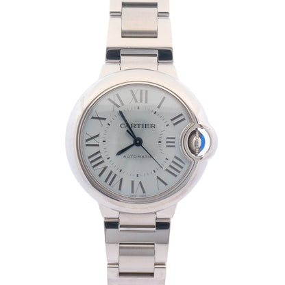 Cartier Ballon Bleu 33mm Blue Dial Watch Ref# WSBB0062