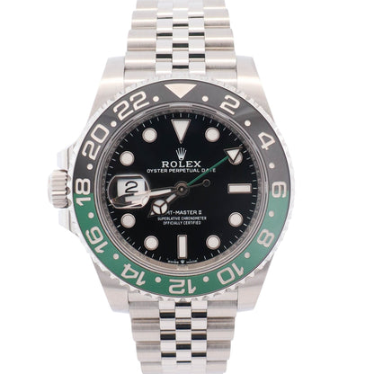 Rolex GMT-Master II "Sprite" 40mm Black Dial Watch Ref# 126720VTNR