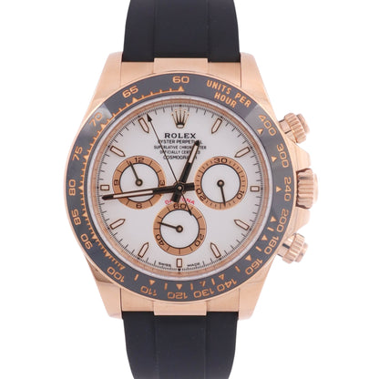 Rolex Daytona 40mm White Dial Watch Ref# 126518LN