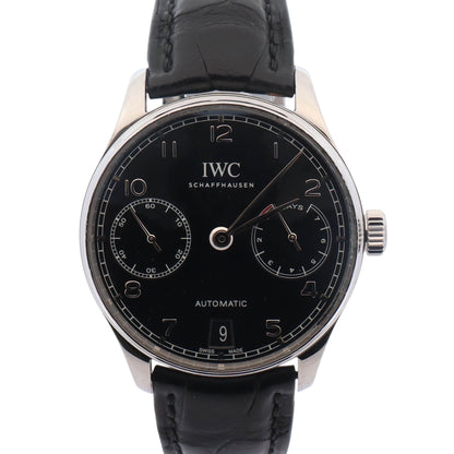 IWC Portugieser 42mm Blue Dial Watch Ref# IW500703