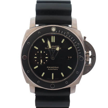 Panerai Submersible 47mm Black Dial Watch Ref# PAM00389