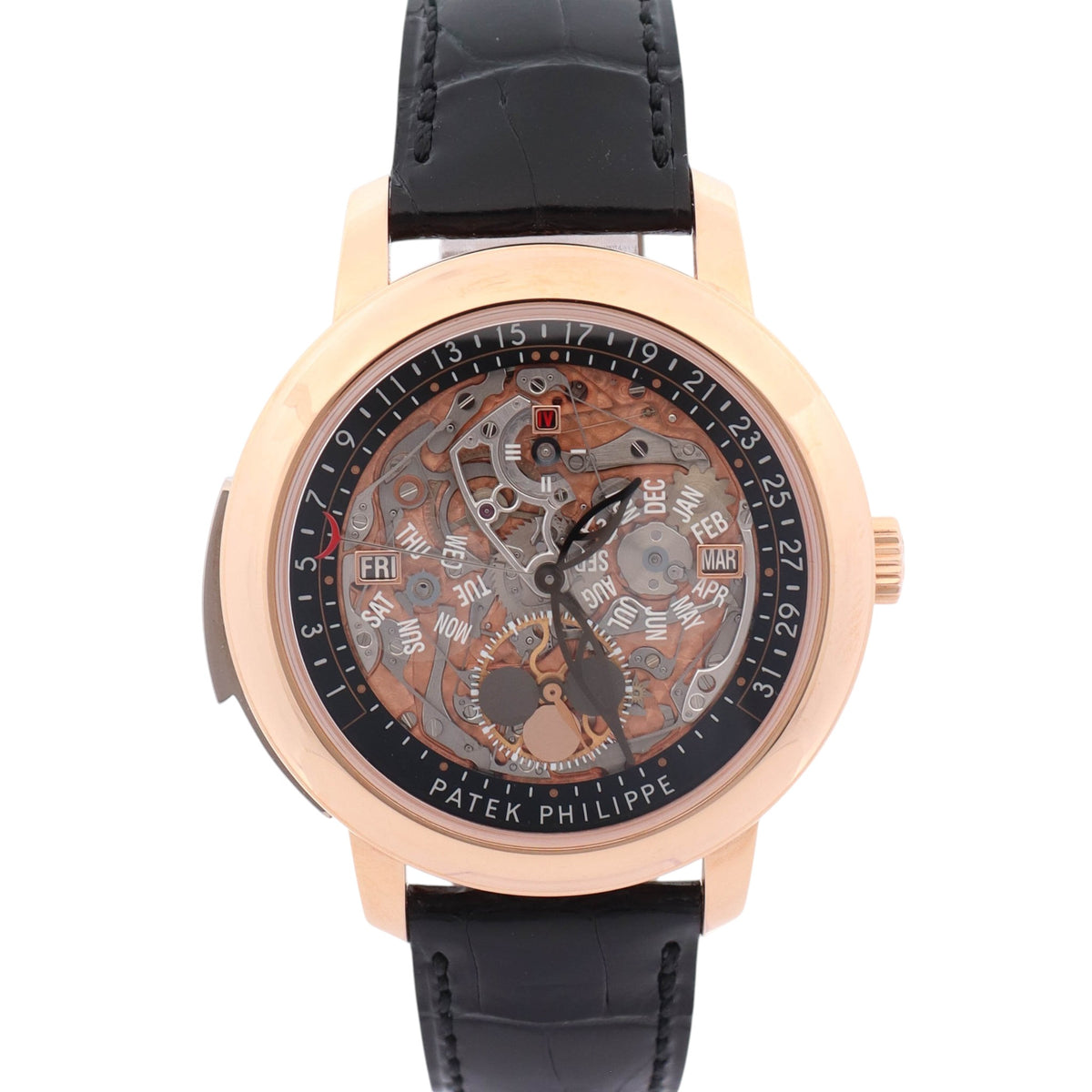 Patek Philippe Grand Complications 43mm Skeleton Dial Watch Ref# 5304R-001