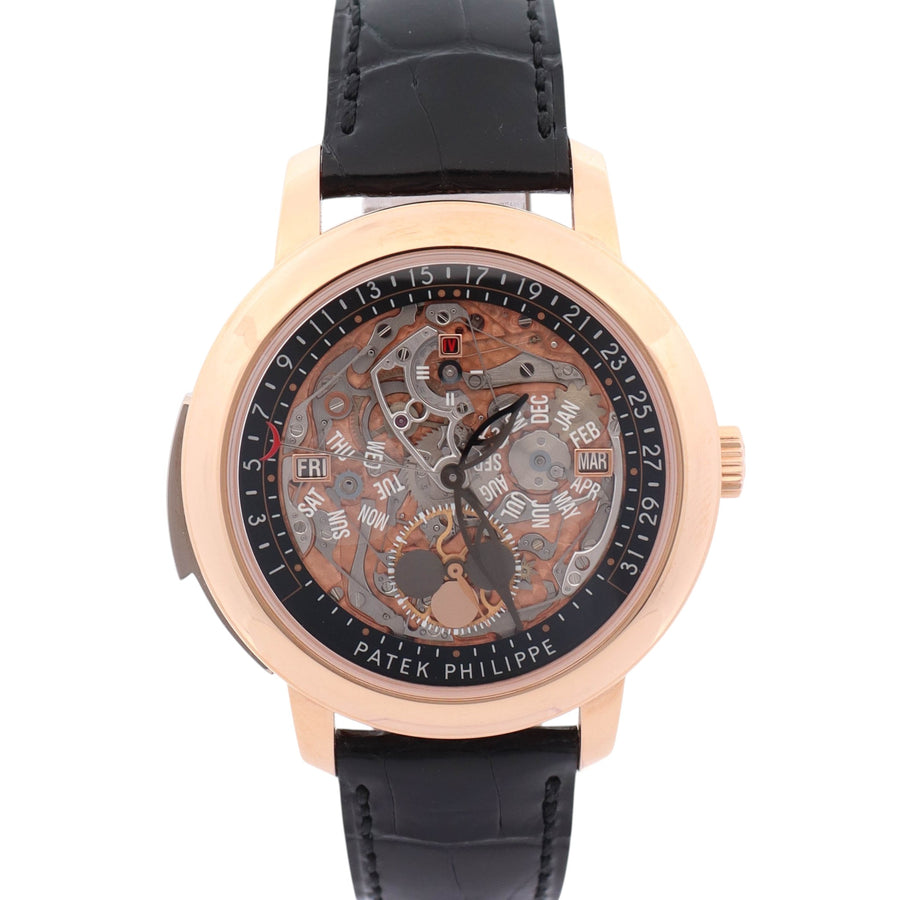 Patek Philippe Grand Complications 43mm Skeleton Dial Watch Ref# 5304R-001