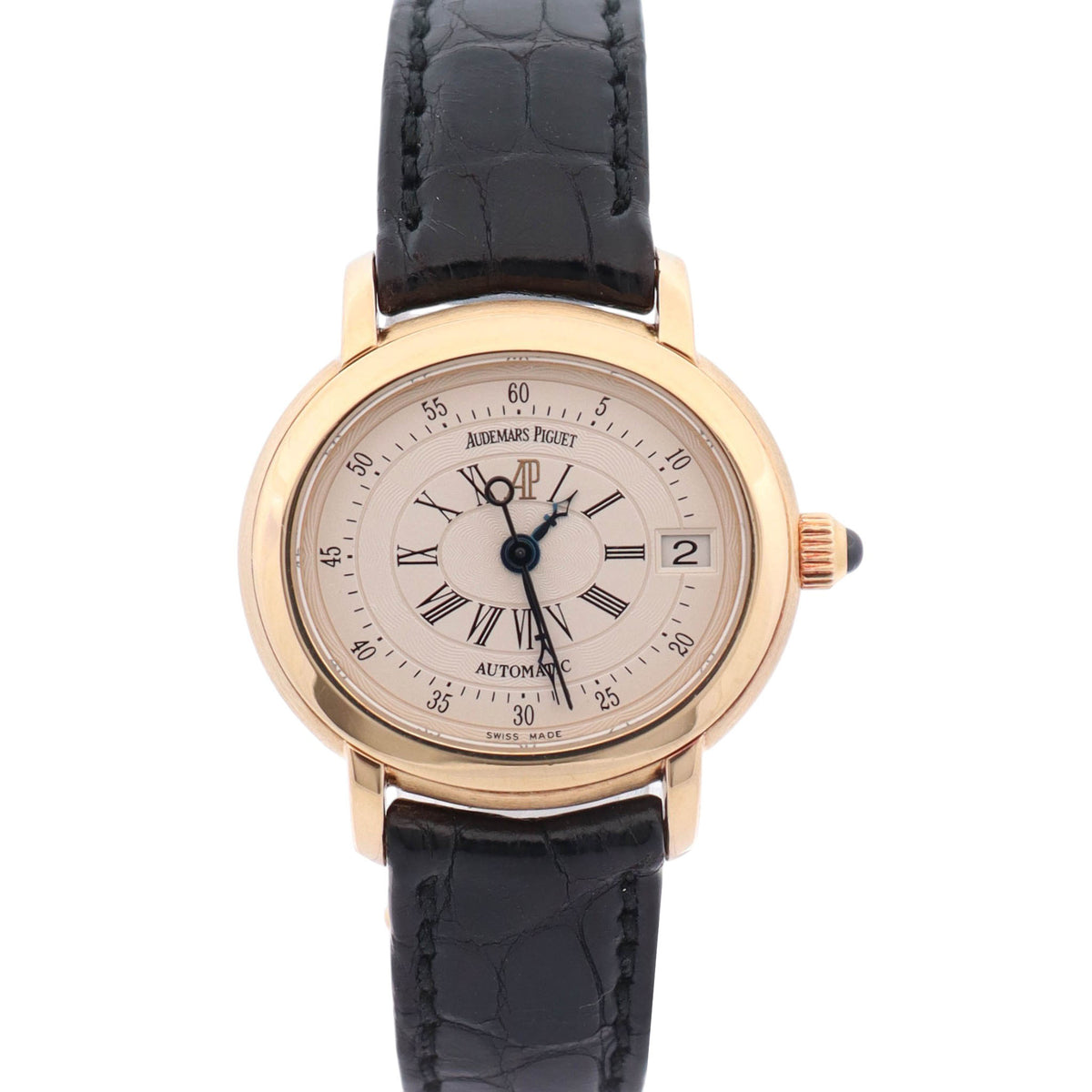 Audemars Piguet Millenary 39mm White Dial Watch Ref# 14908 BA