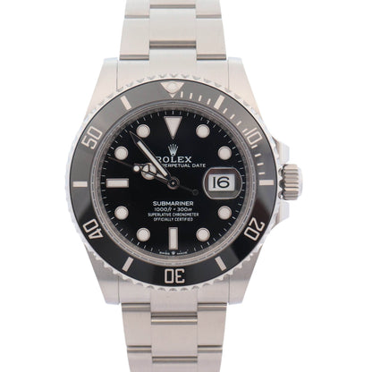 Rolex Submariner 41mm Black Dial Watch Ref# 126610LN - Happy Jewelers Fine Jewelry Lifetime Warranty