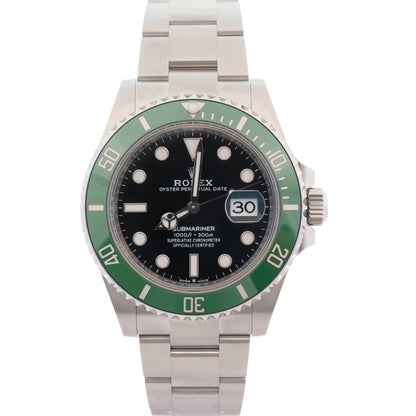 Rolex Submariner 41mm Black Dial Watch Ref# 126610LV - Happy Jewelers Fine Jewelry Lifetime Warranty