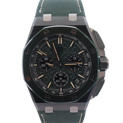 Audemars Piguet Royal Oak 43mm Green Dial Watch Ref# 26420CE.OO.A063VE.01