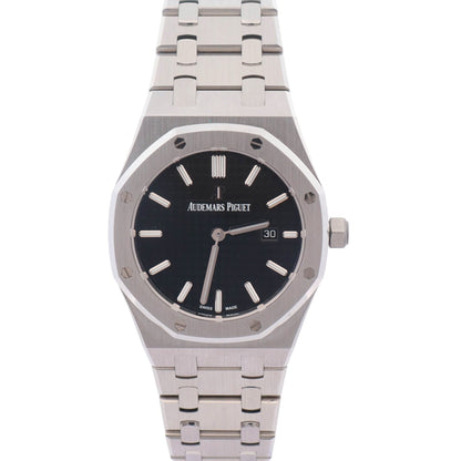 Audemars Piguet Royal Oak 33mm Black Dial Watch Ref# 67650ST.OO.1261ST.01