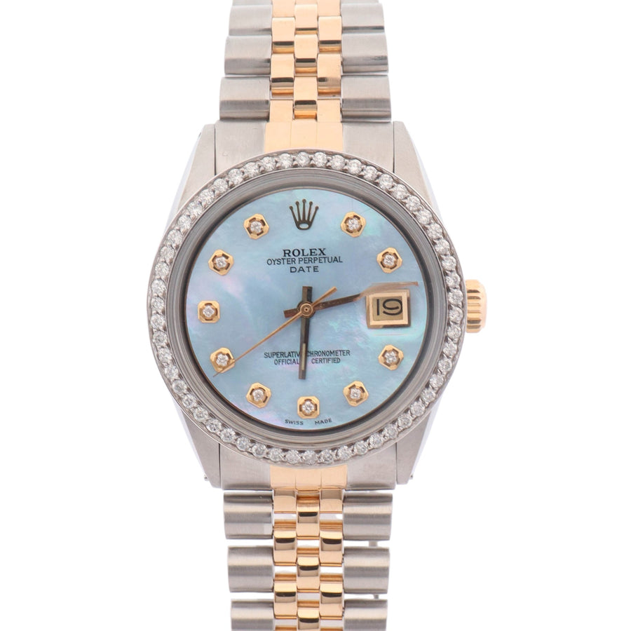 Rolex Datejust 36mm MOP Dial Watch Ref# 1601